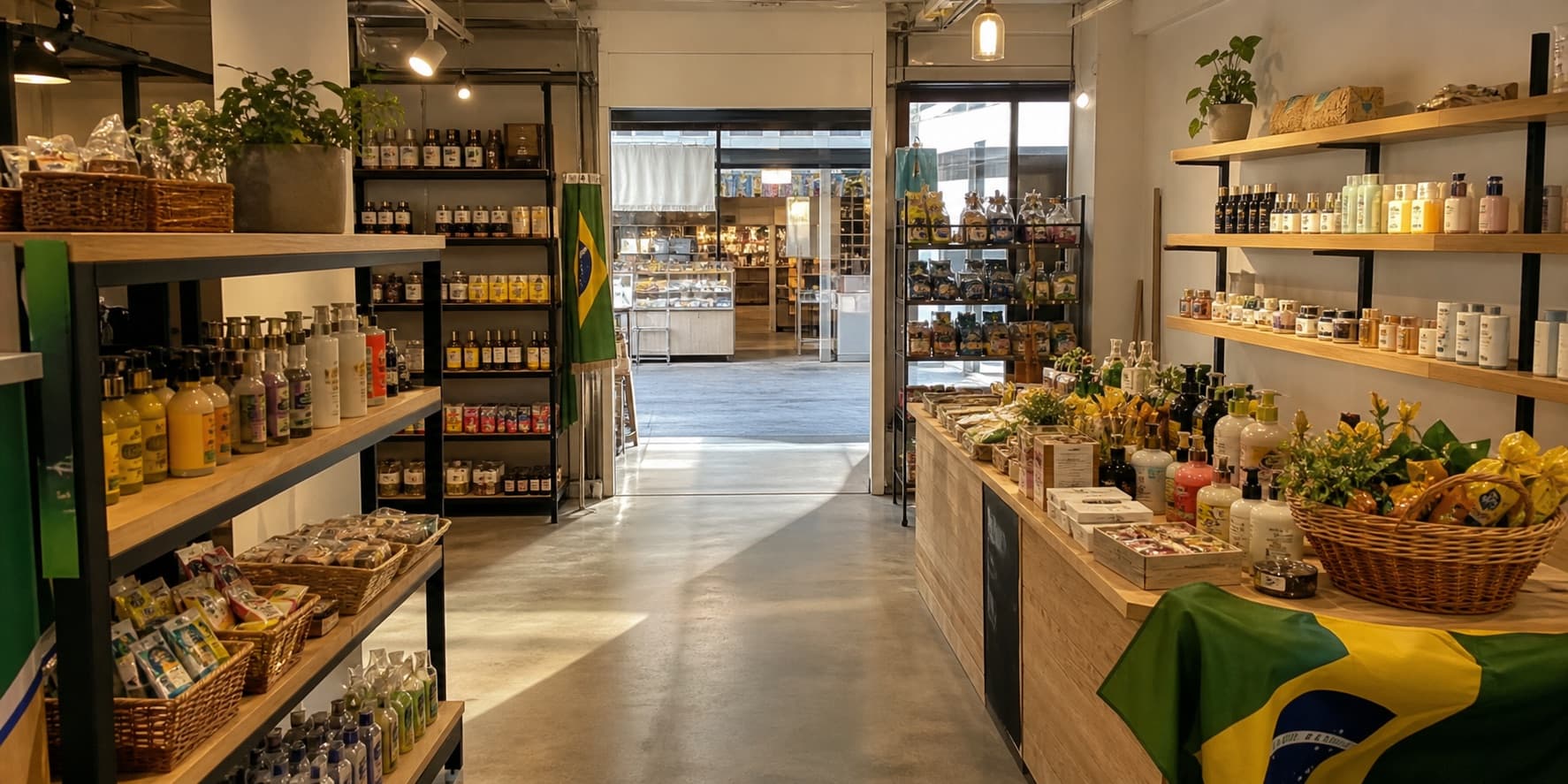 Loja brasileira com produtos de beleza e perfumaria em Toyohashi