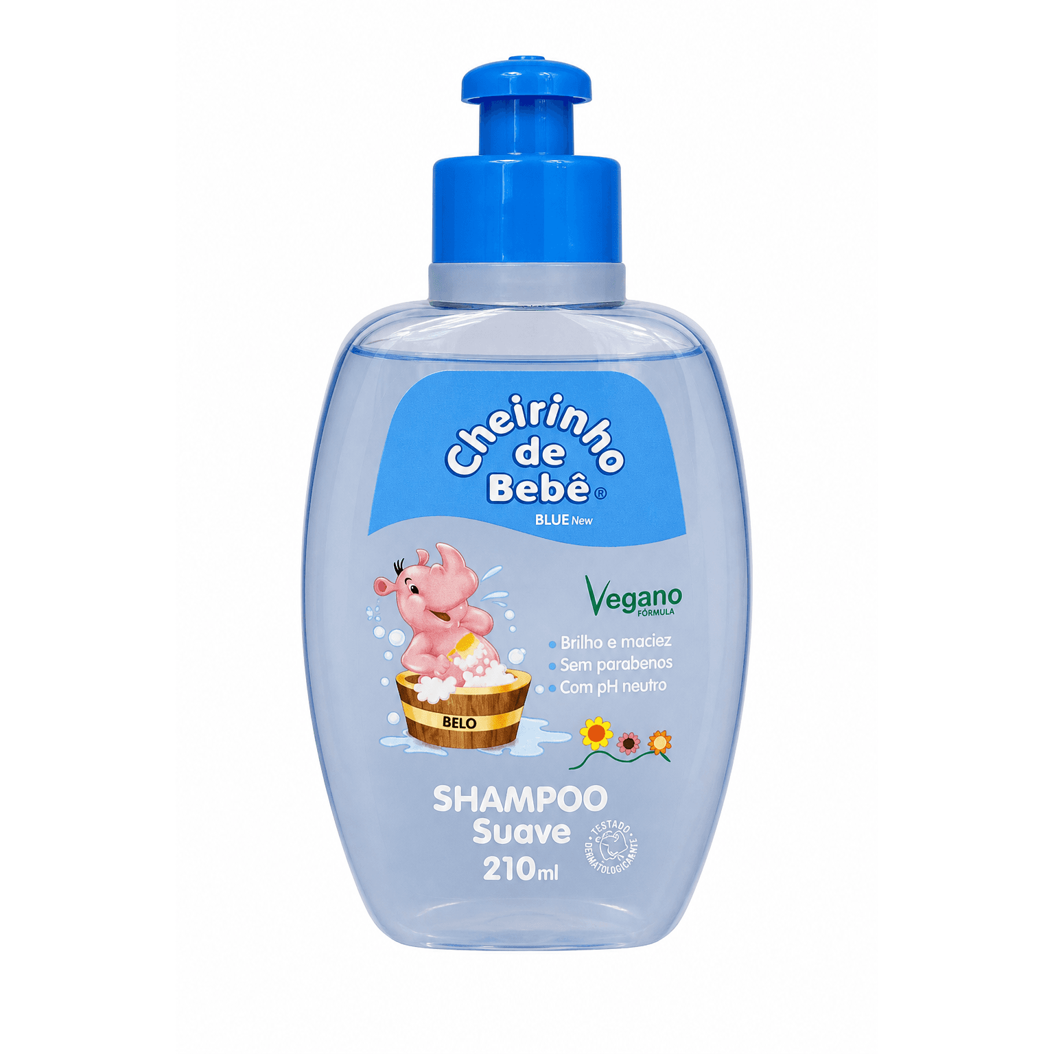 Cheirinho de Bebê Shampoo Suave BLUE 210ml