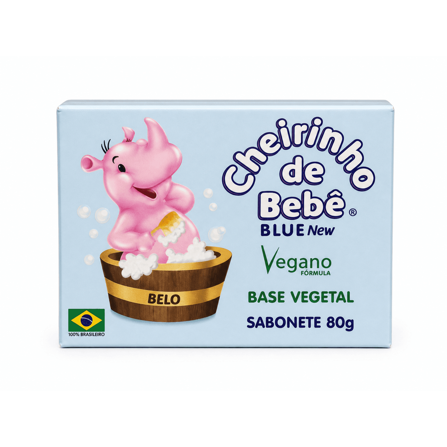 Cheirinho de Bebê Sabonete BLUE New 80g, 1