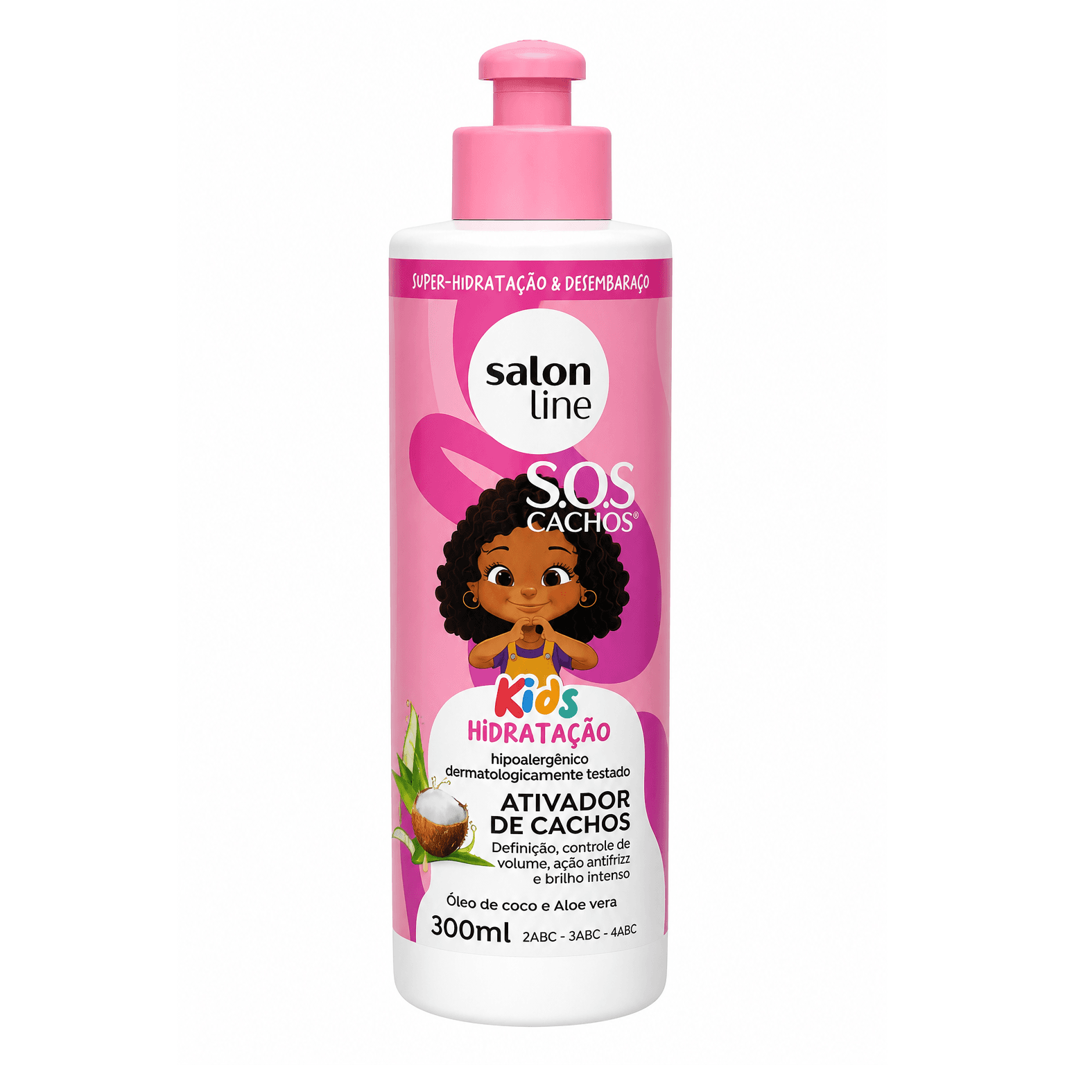 Salon Line S.O.S CACHOS Kids Hidratação Ativador de Cachos 300ml