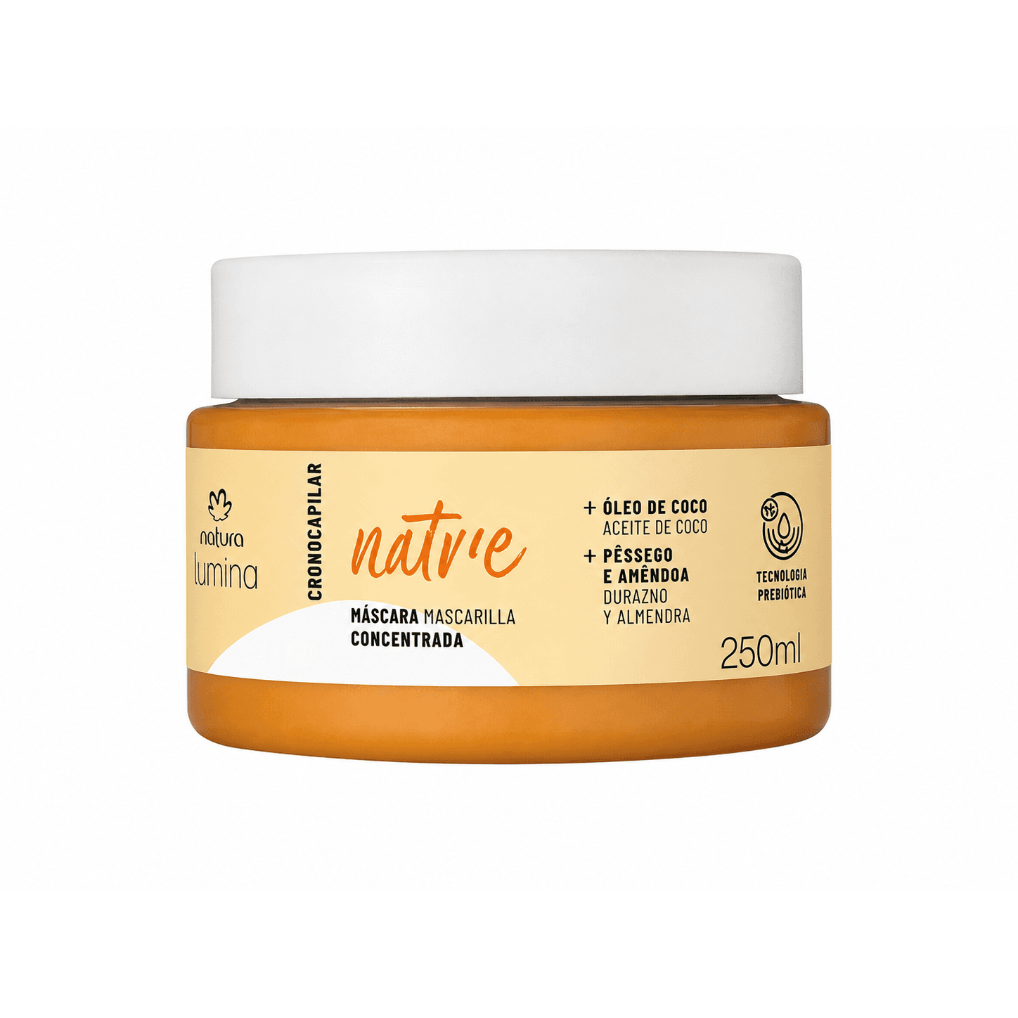 Máscara Capilar Nutritiva Natura Tododia Cronocapilar Nutre 250 ml, 1