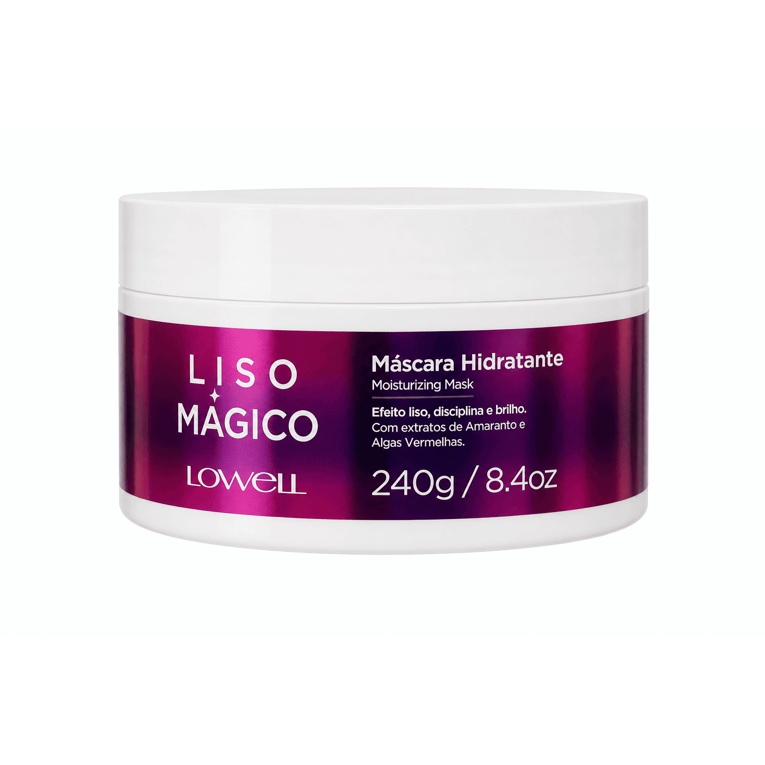 Lowell Liso Mágico Máscara Hidratante 240g