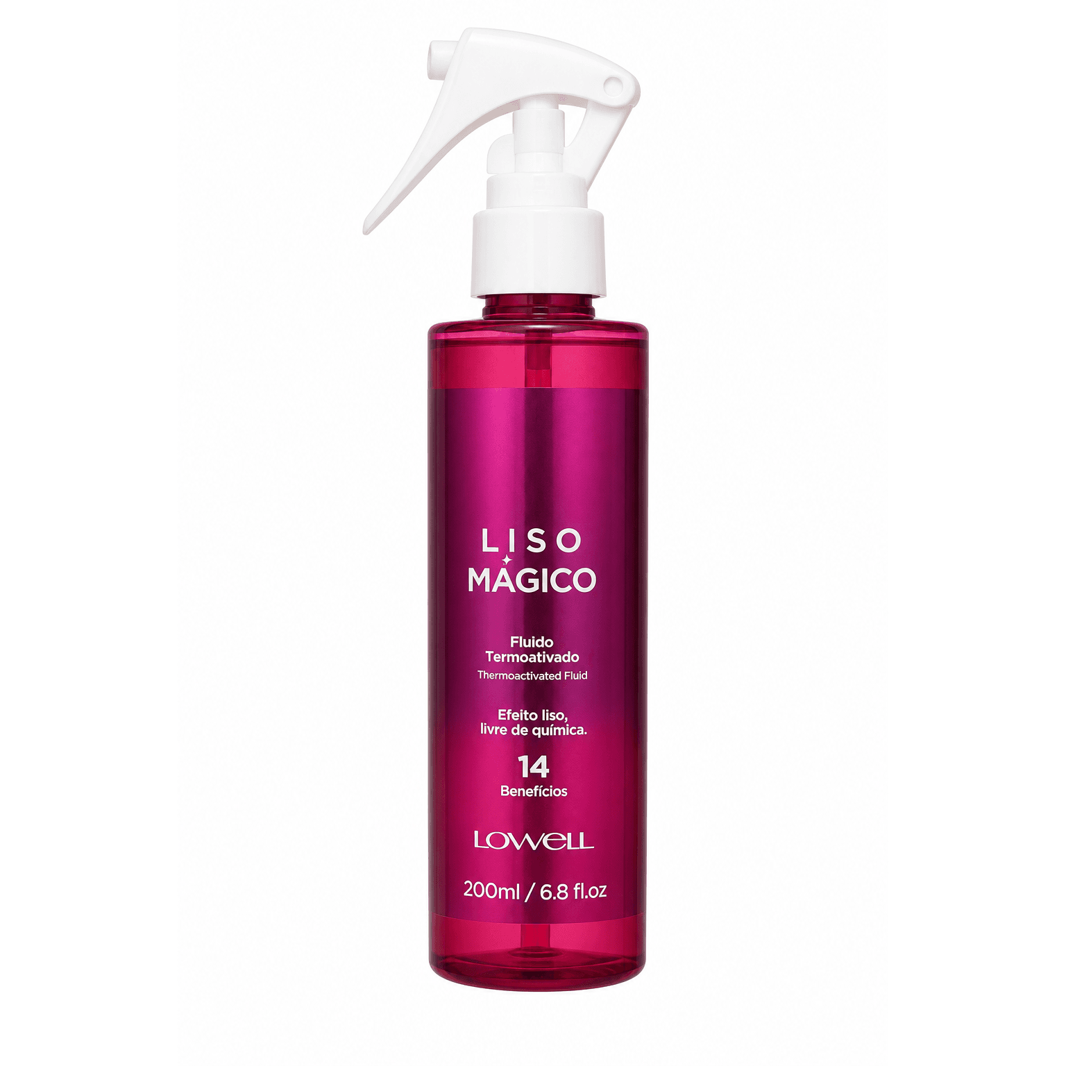 Lowell Liso Mágico Fluido Termoativado 200ml, 1
