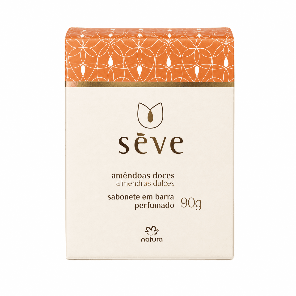 Natura Sabonete em Barra Sève Amêndoas Doces 90g, 1
