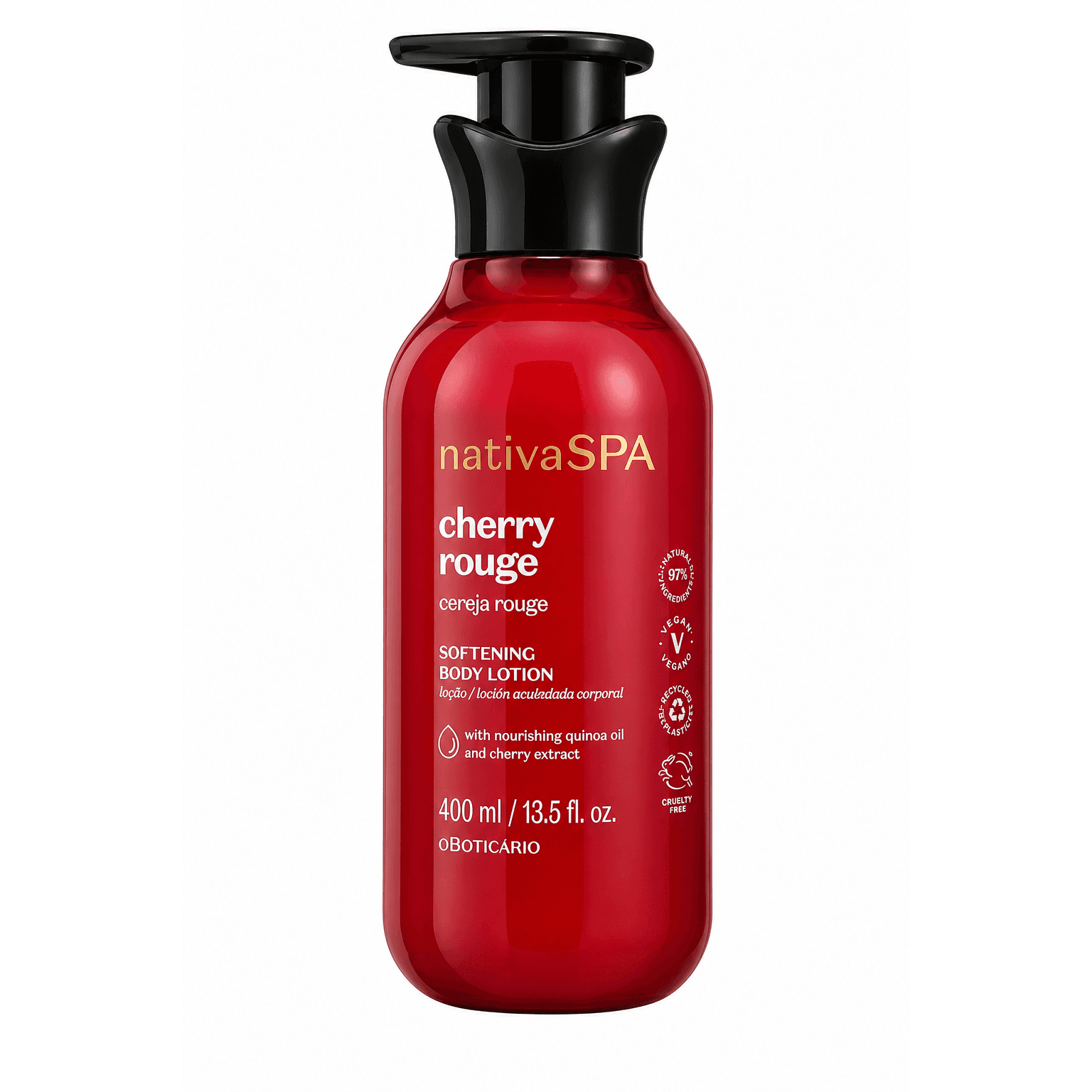 Nativa SPA Cherry Rouge Cereja Rouge 400ml, 1
