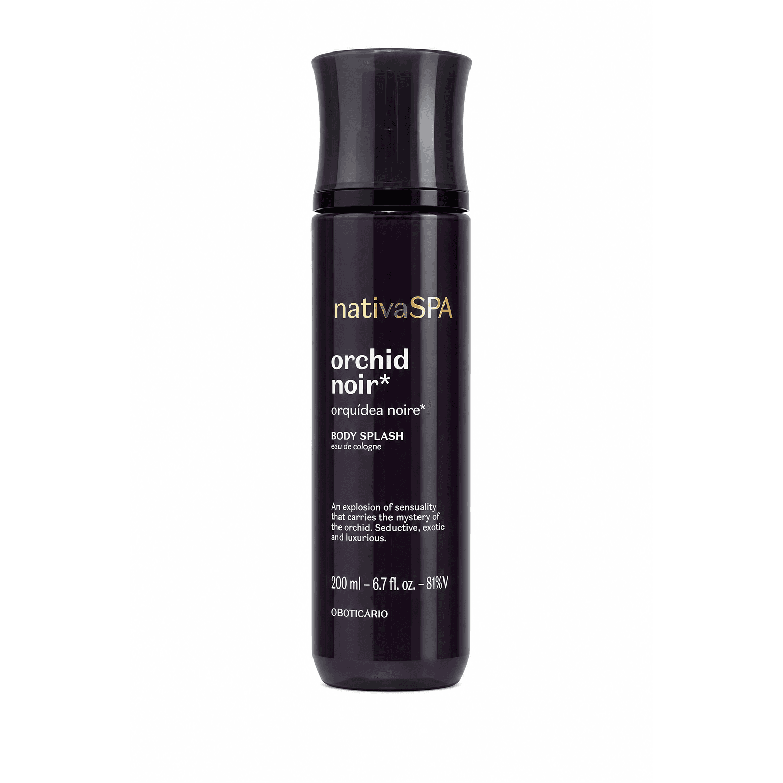 Nativa SPA Orchid Noir Orquídea Noire Body Splash 200ml, 1