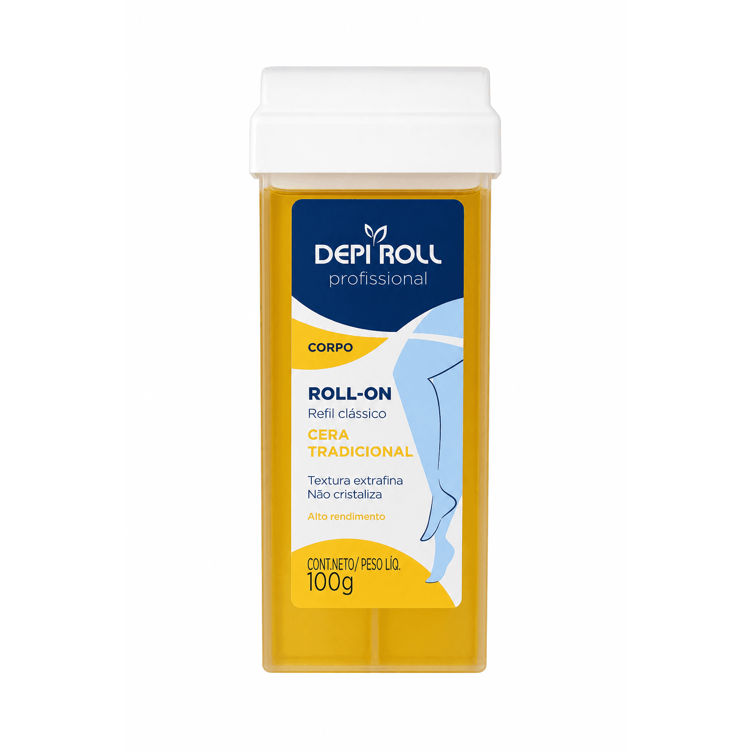 Depi Roll Roll-on Refil Clássico CERA TRADICIONAL 100g, 1