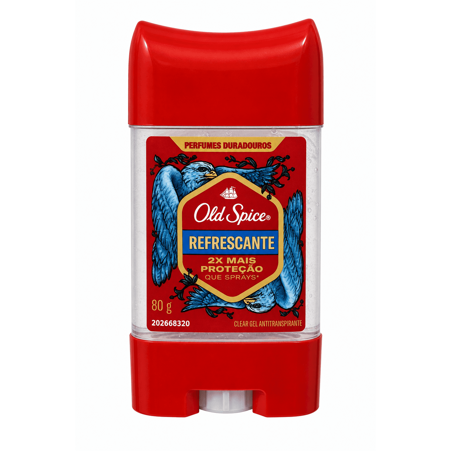 Old Spice Clear Gel Antitranspirante Refrescante 80 g
