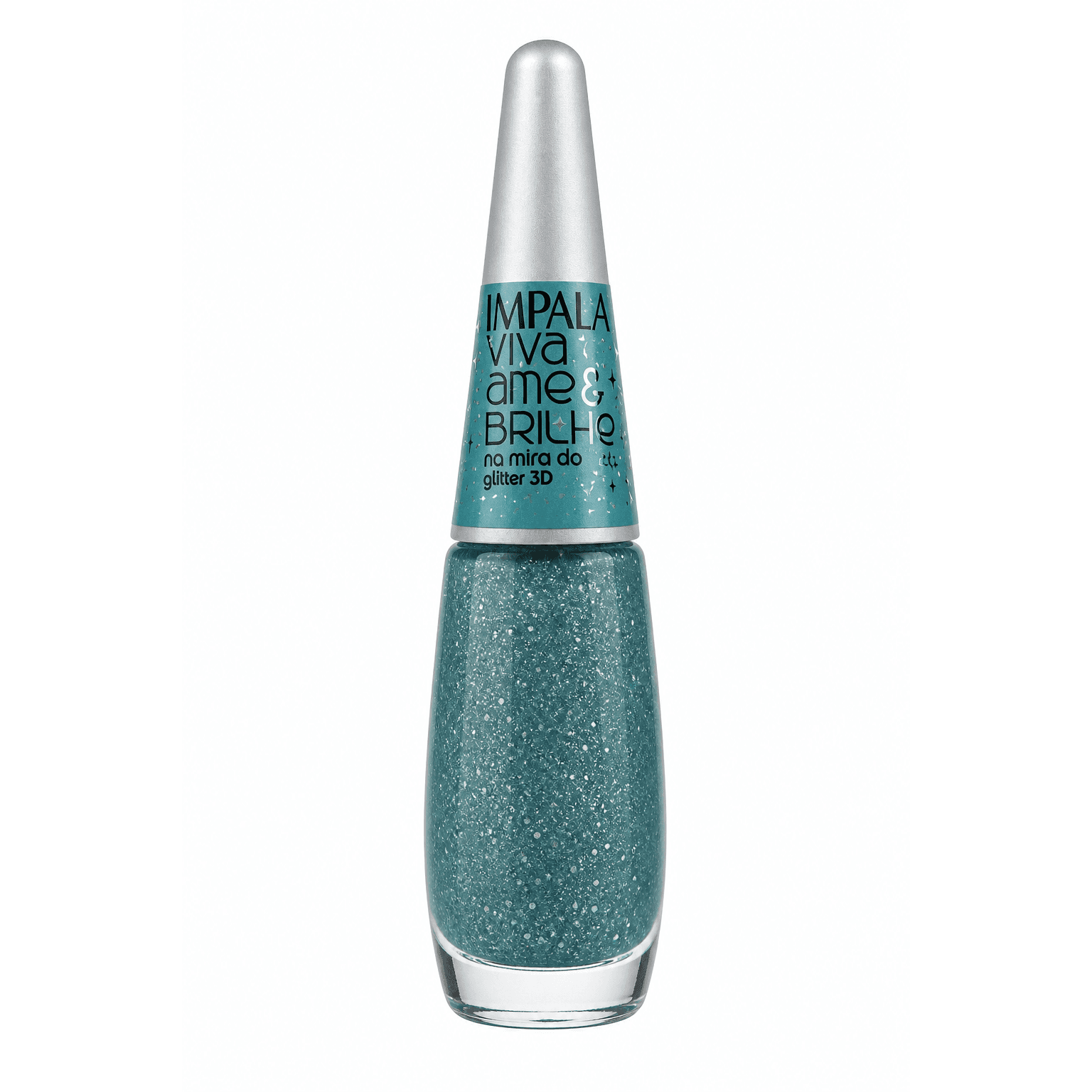 Impala Viva Ame & Brilhe Pronta pra Tudo Glitter 3D 7,5ml