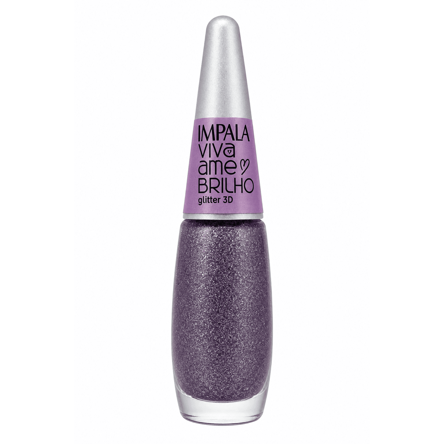 Impala Viva Ame & Brilhe Ostente Seu Poder Glitter 3D 7,5ml