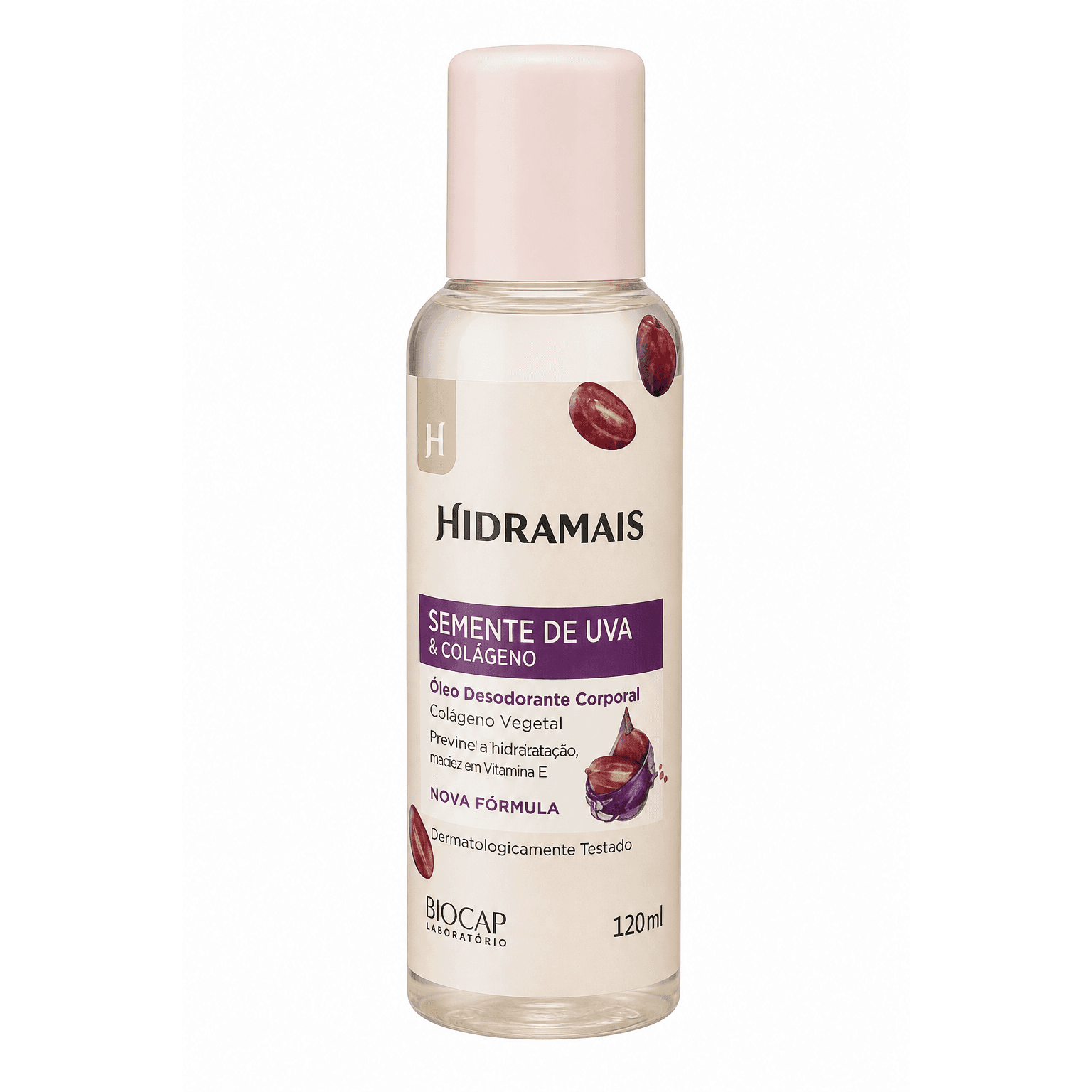 Biocap Laboratório Hidramais Semente de Uva & Colágeno 120ml, 1
