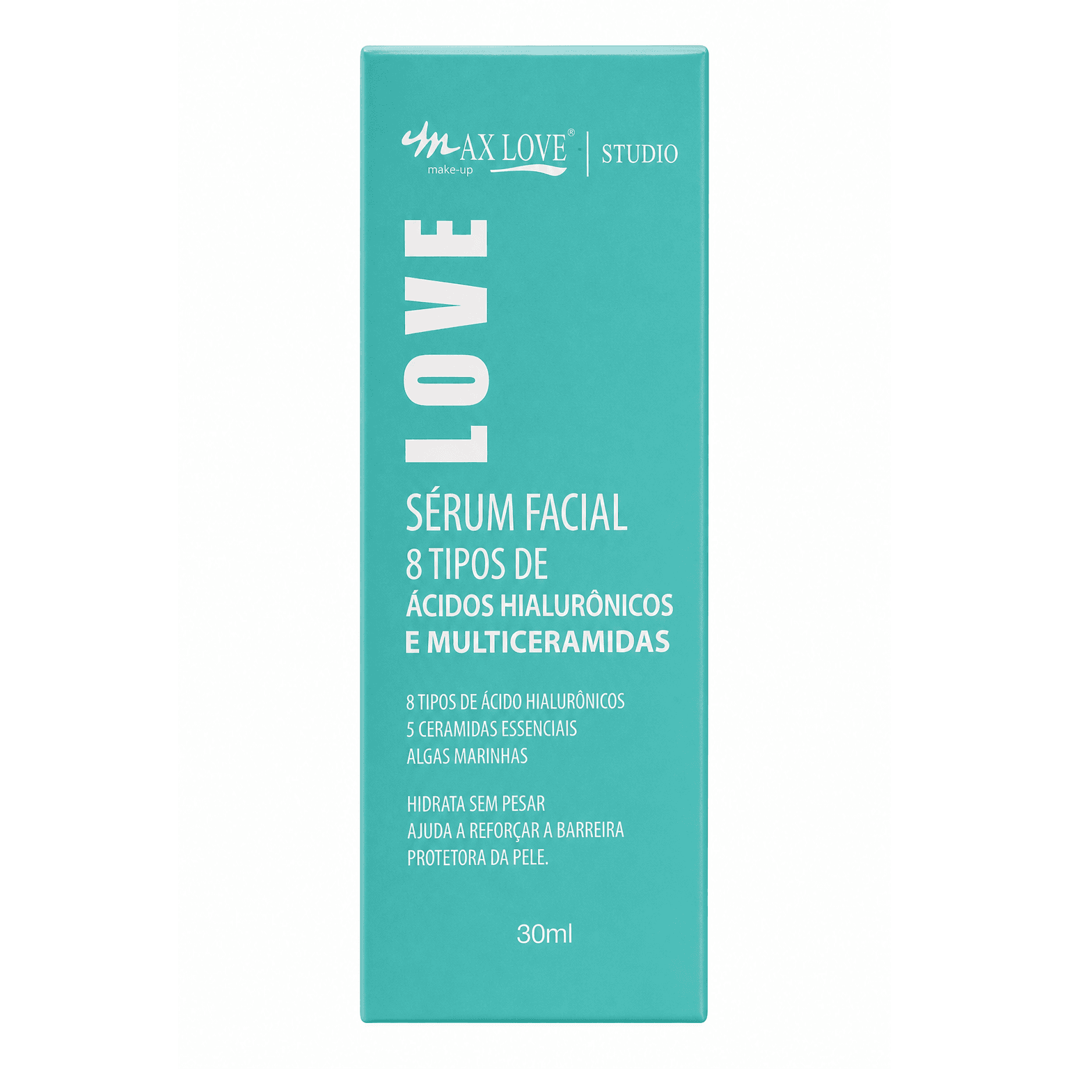 Sérum Facial 8 Tipos de Ácidos Hialurônicos e Multiceramidas 30ml