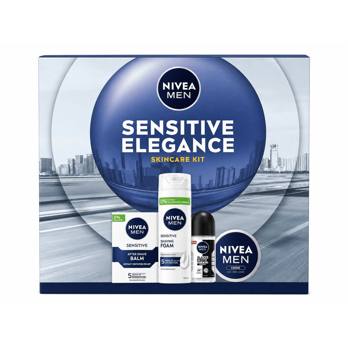 Nivea Men Sensitive Elegance Skincare KIT, 1