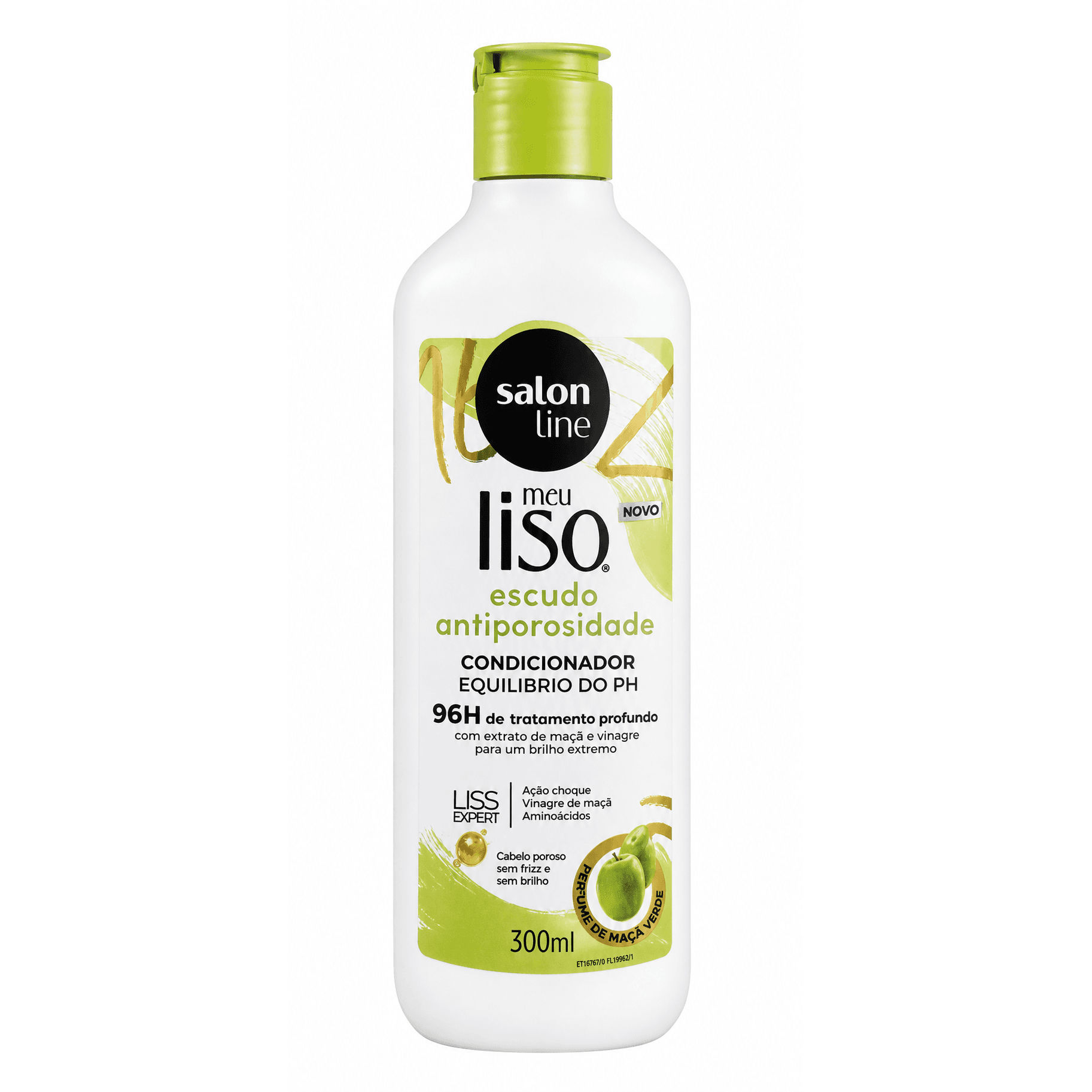 Salon Line Meu Liso Escudo Antiporosidade condicionador 300ml, 1
