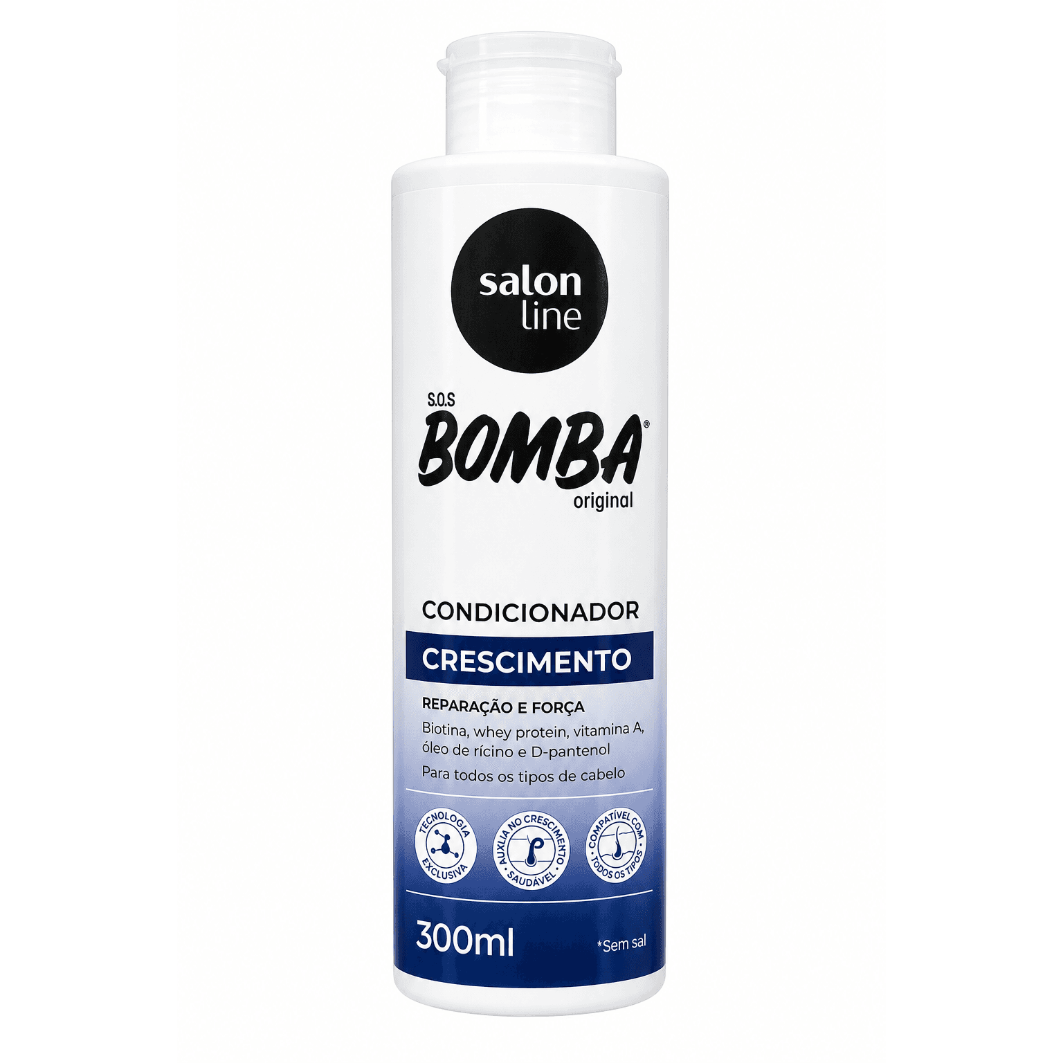 Salon Line S.O.S BOMBA Original Crescimento Condicionador 300ml, 1