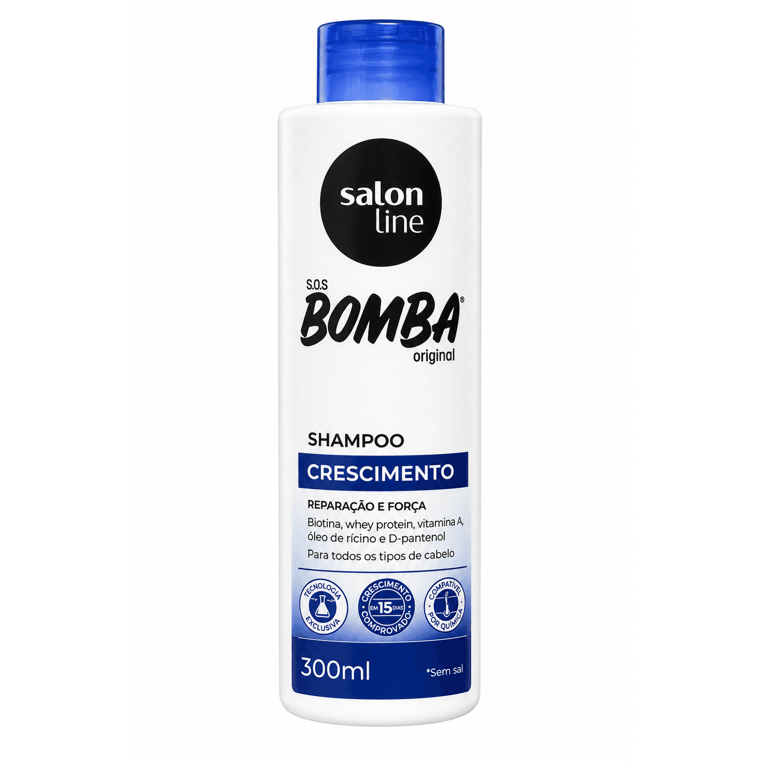 Salon Line S.O.S BOMBA Original Crescimento Shampoo 300ml, 1