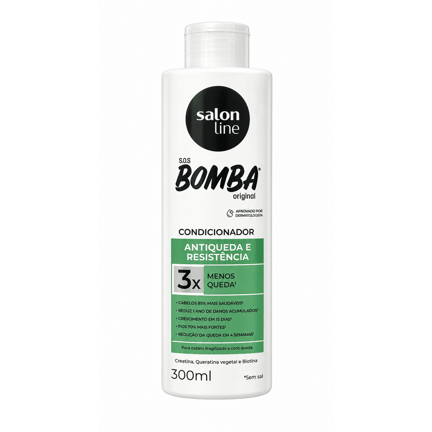 Salon Line S.O.S BOMBA Original Antiqueda e Resistência Condicionador 300ml, 1