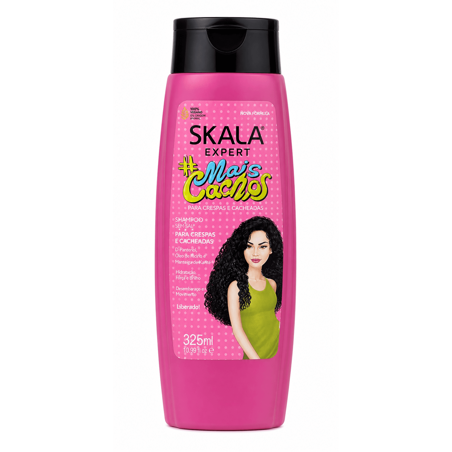Skala Expert Shampoo #Mais Cachos 325ml, 1