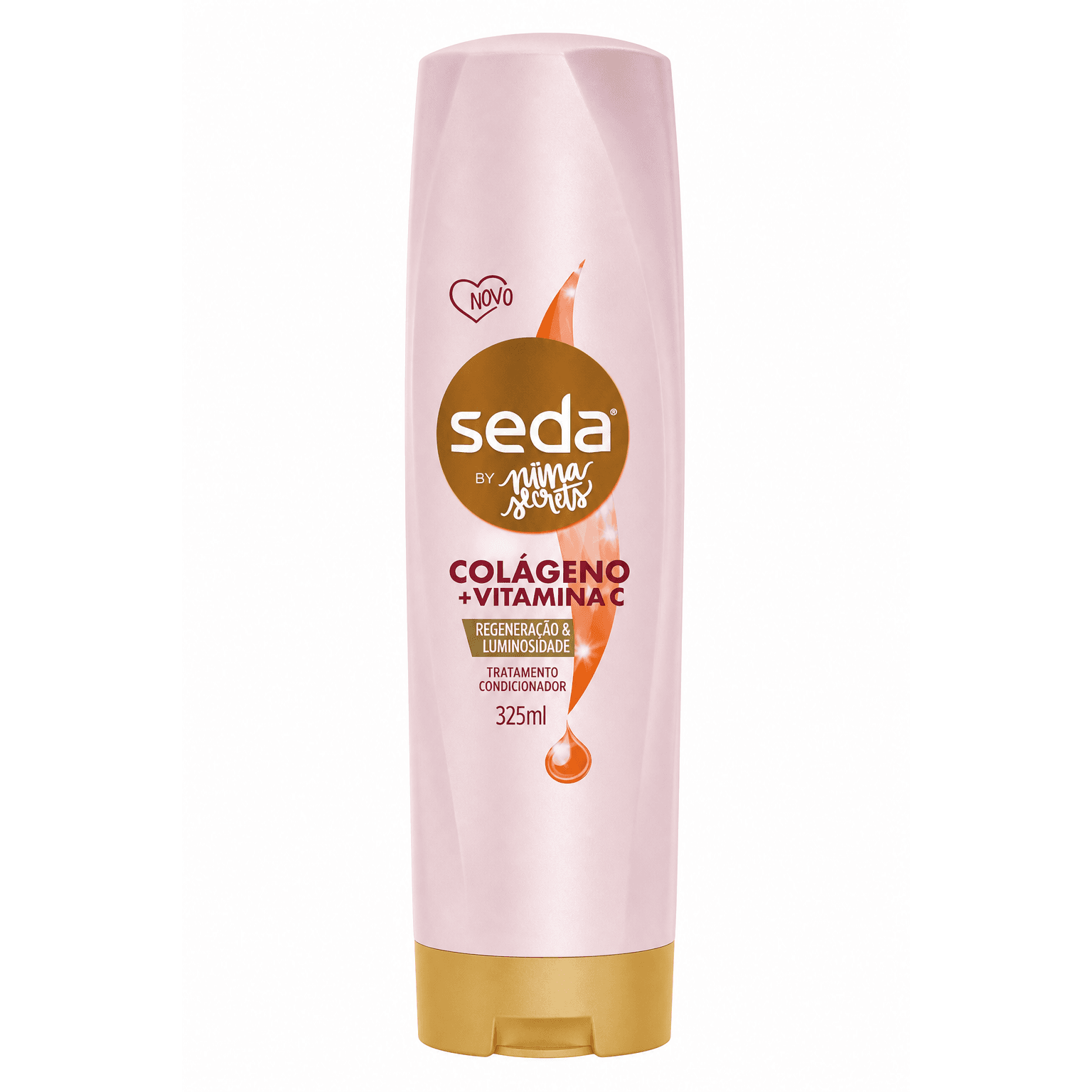 Seda Colágeno + Vitamina C Regeneração & Luminosidade Condicionador 325ml, 1