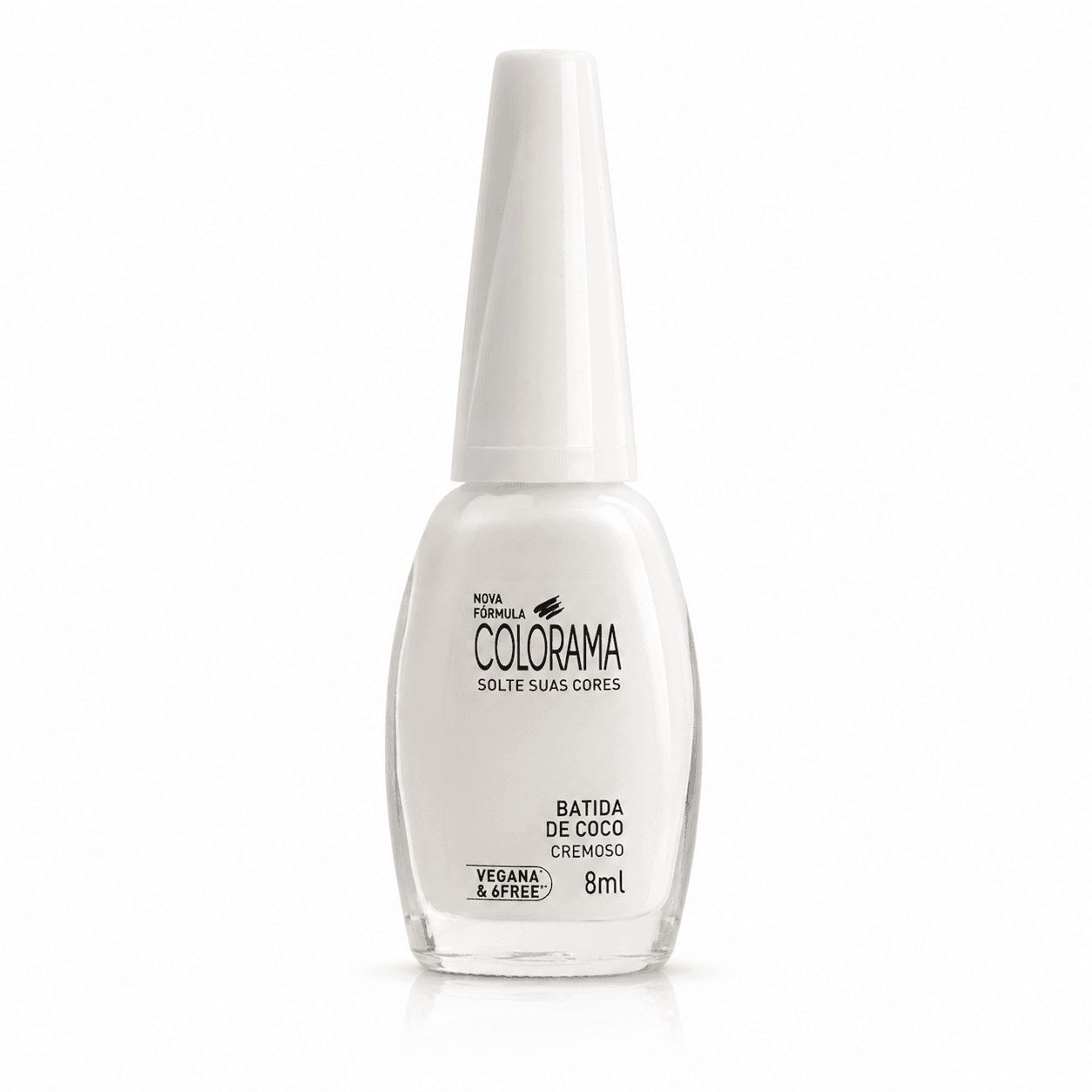 Esmalte Colorama Cremoso Batida de Coco 8ml