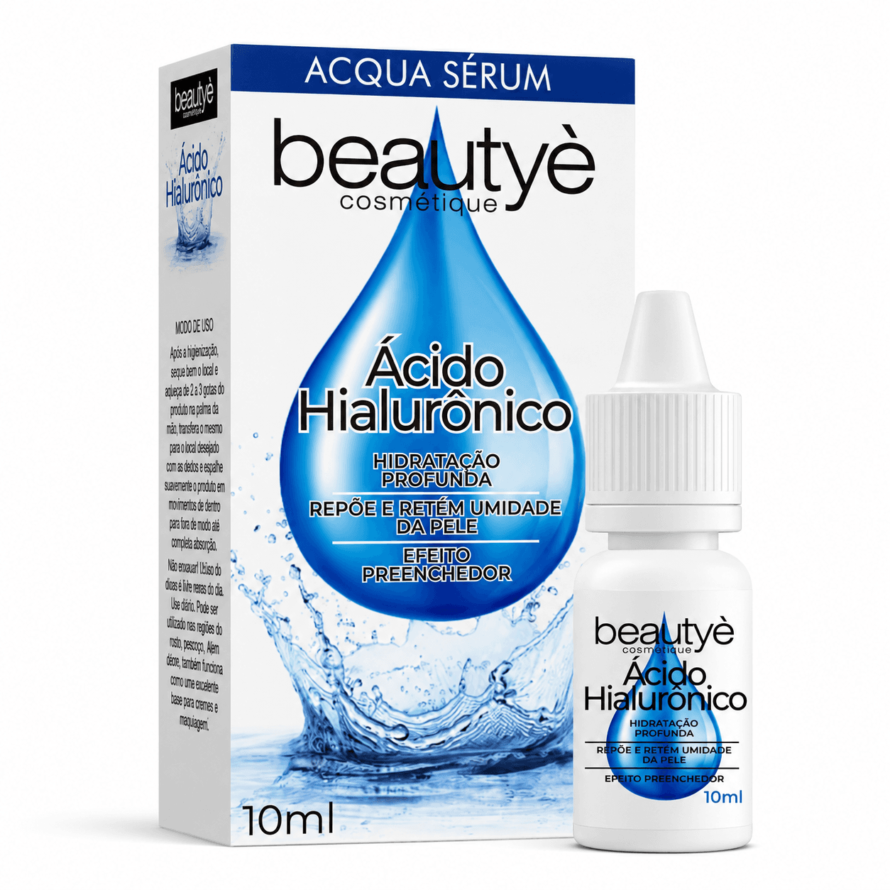 Acqua Sérum Ácido Hialurônico 10ml, 1