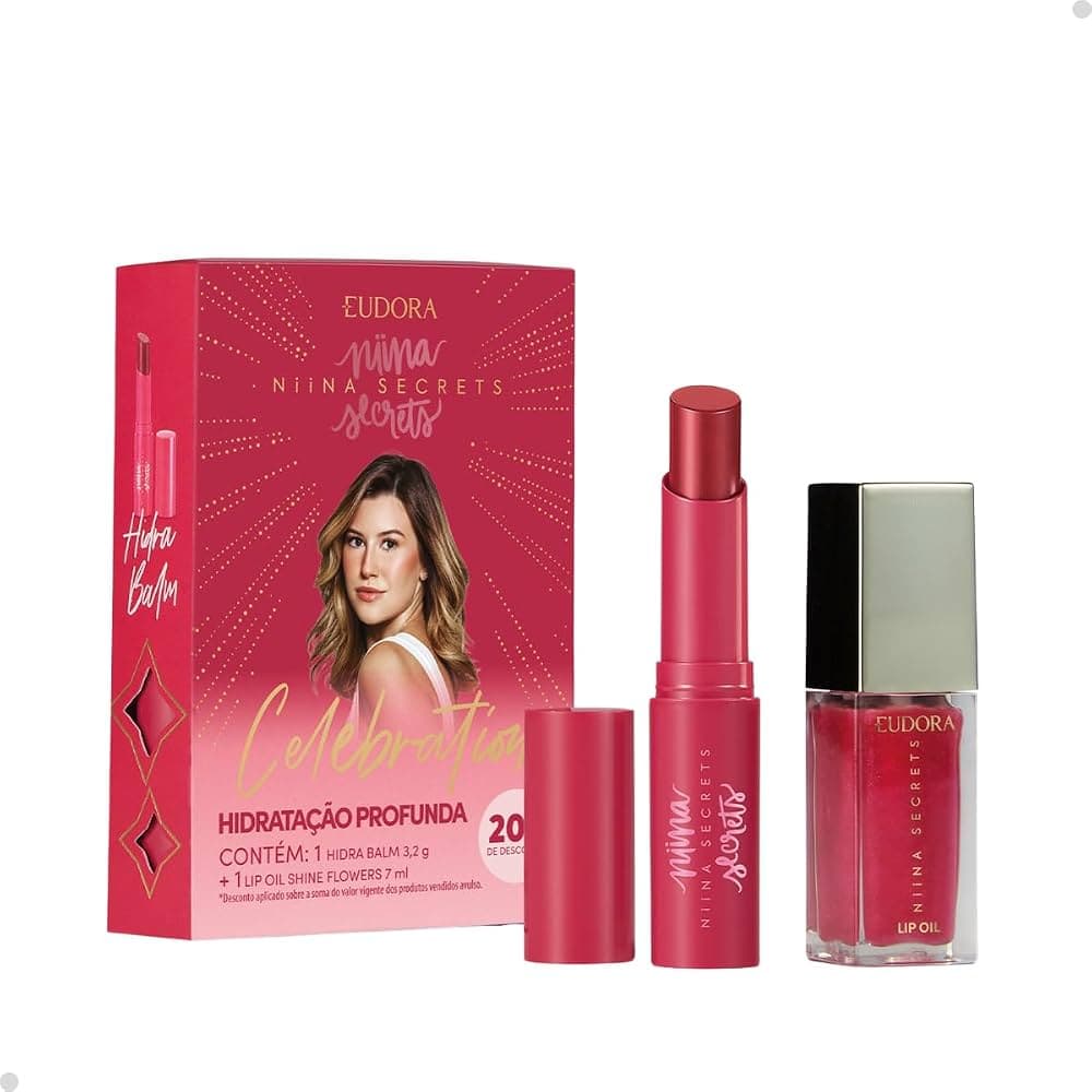 Kit Celebration - Niina Secrets 1 Hidra Balm + 1 Lip Oil , 1