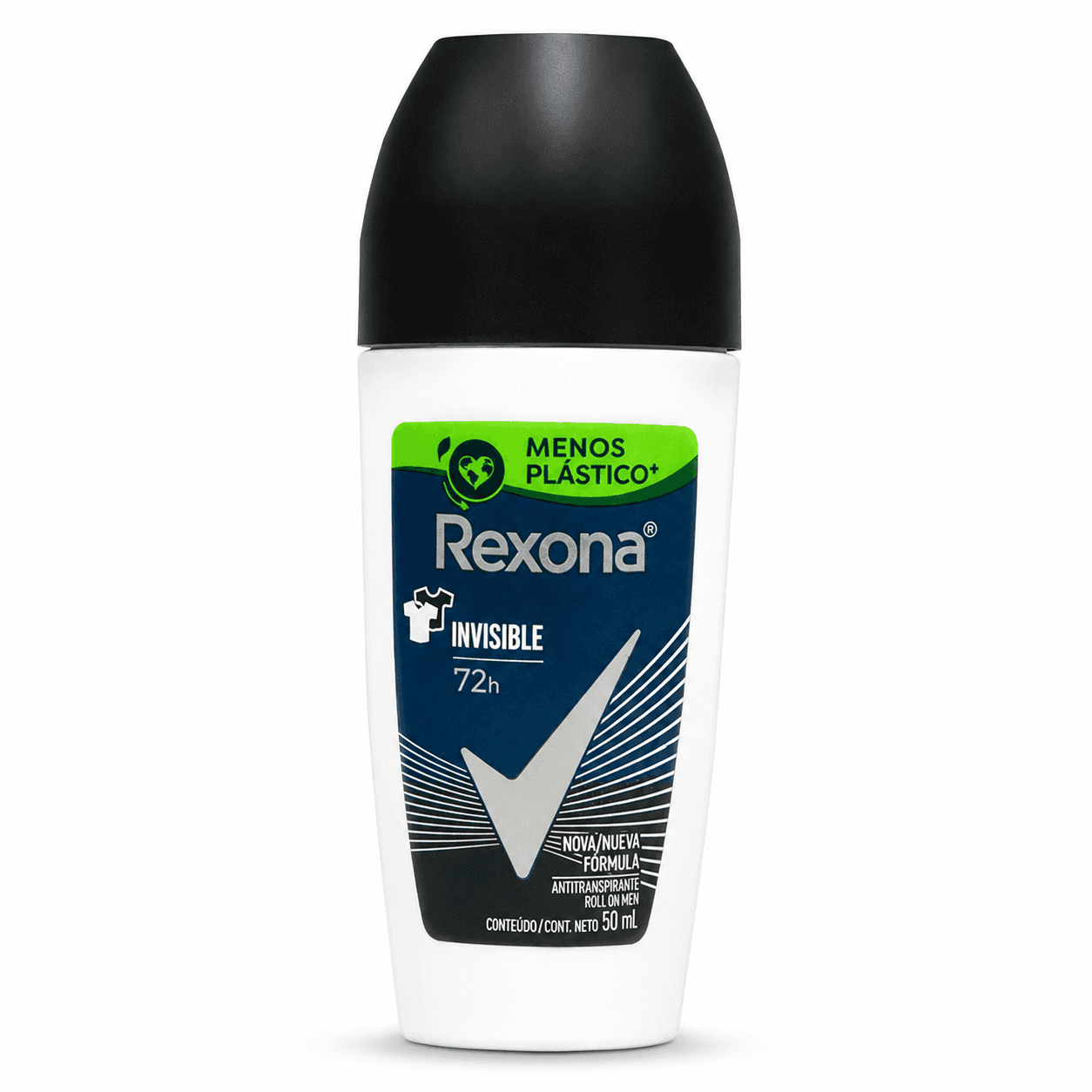 Rexona Men Invisible Desodorante Antitranspirante Roll-On 72h, 1