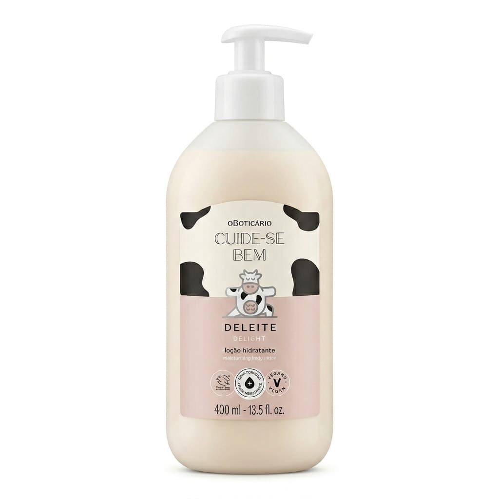 Cuide-se Bem Deleite Loção Hidratante Desodorante Corporal 400ml, 1