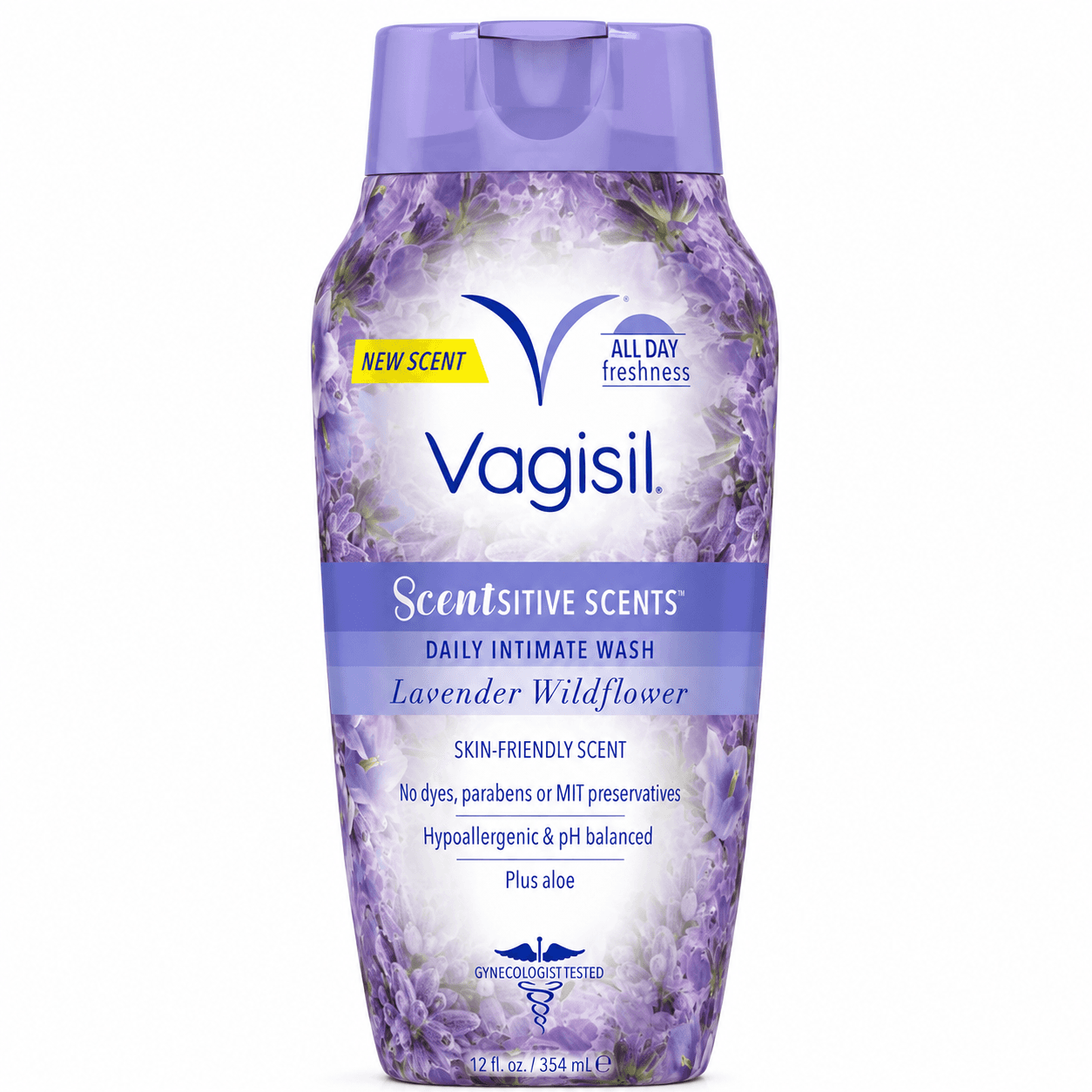 Sabonete Líquido Íntimo 354ml - Scentsitive Scents Lavanda
