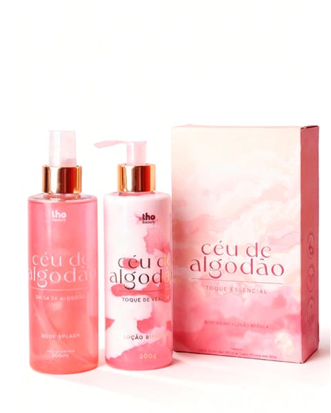 Céu de Algodão Body Spray + Loção Bifásico