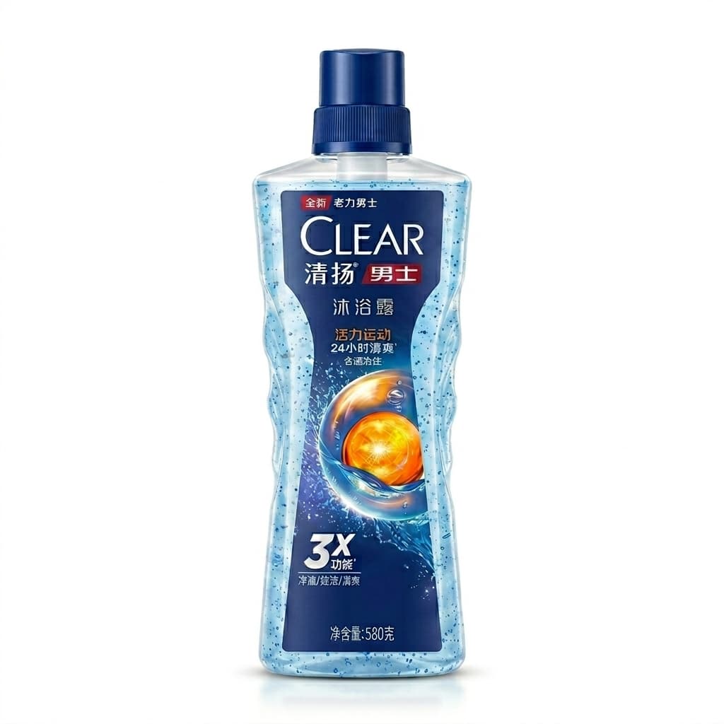 Clear Men Gel de Banho Cool Sport Mentol
