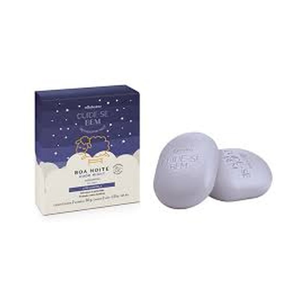 Cuide-se Bem Boa Noite Sabonetes em Barra 2x80g, 2