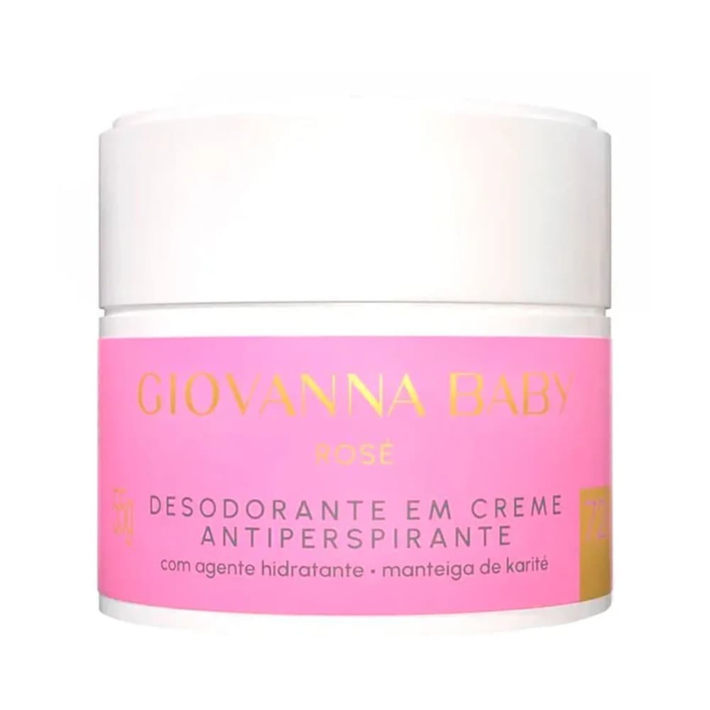 Giovanna Baby Rosé Desodorante em Creme Antiperspirante