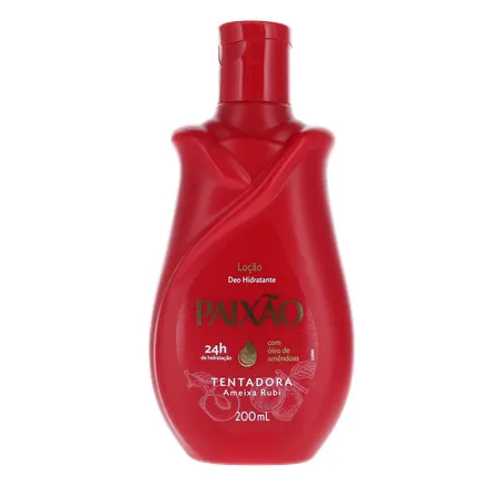 Paixão Loção Deo Hidratante Tentadora Ameixa Rubi 200 ml.