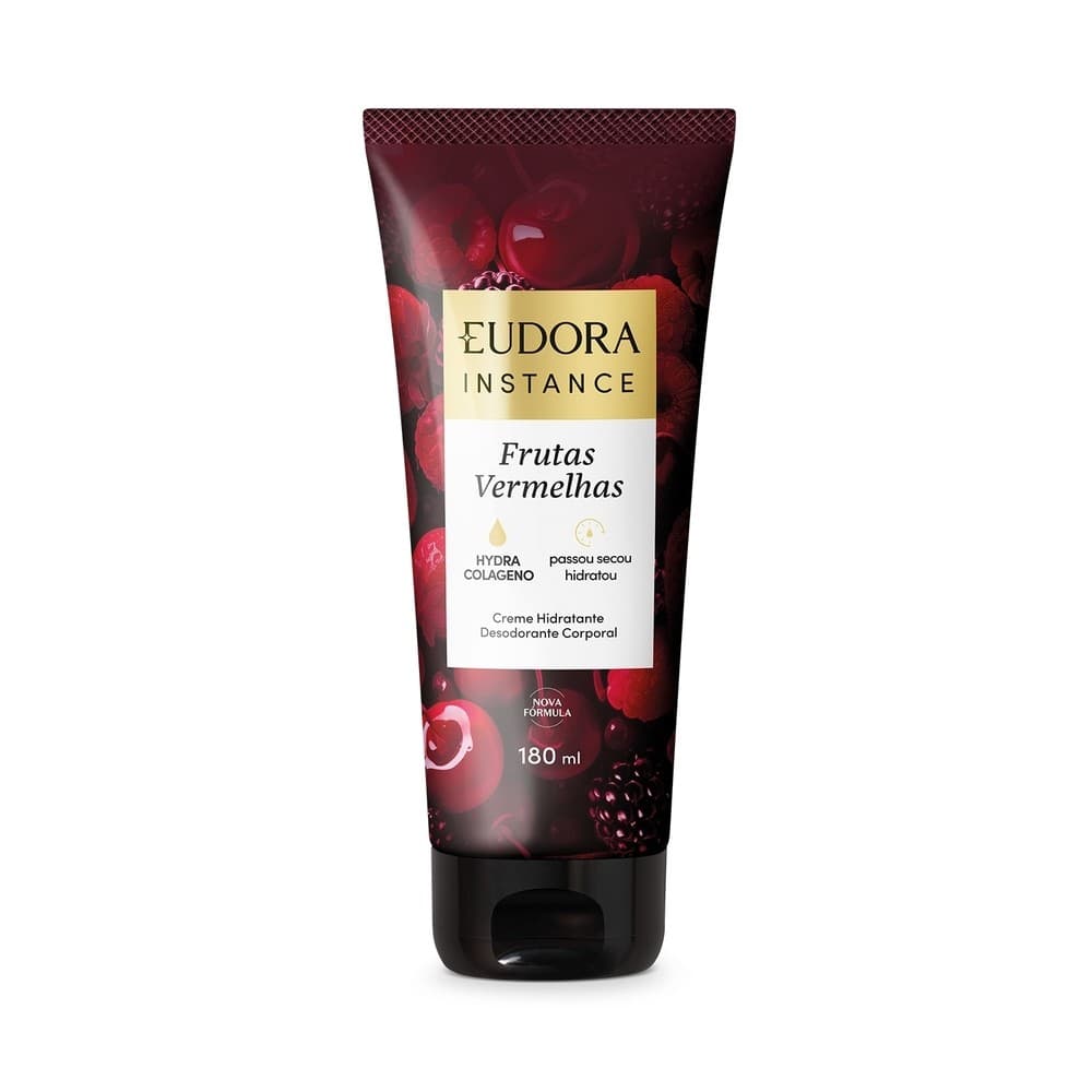 Creme Hidratante Corporal Instance Frutas Vermelhas 180ml