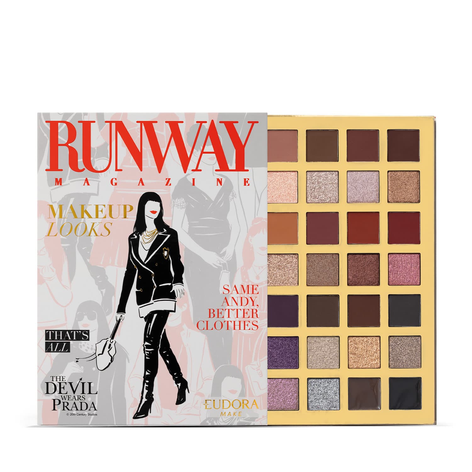Palette de Sombras O Diabo Veste Prada (Runway) 35 cores, 1