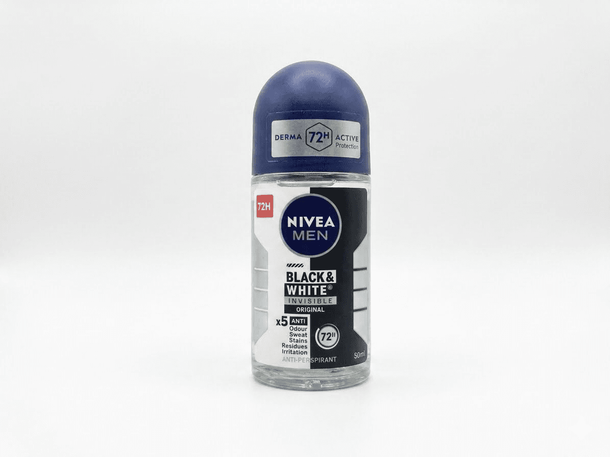 Nivea Men Roll-On Black & White Invisible Original 72h
