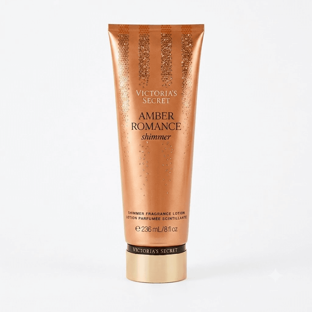 Body Splash com Brilho - Amber Romance 236ml, 1