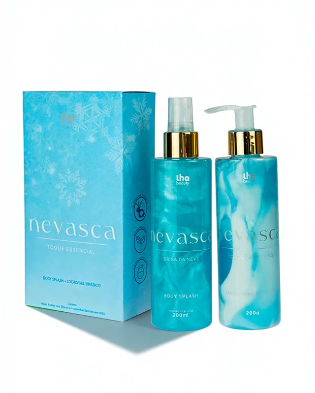 Nevasca Body Splash + Loção/Gel Bifásico