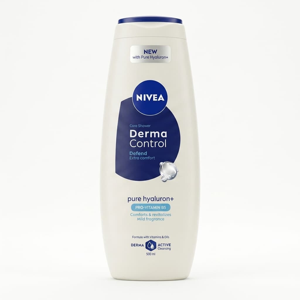 Nivea Derma Control Defend Creme de Banho com Hialurônico, 1