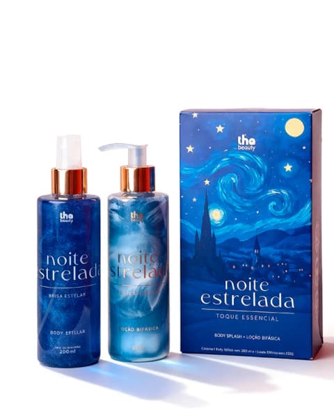 Noite Estrelada Body Splash + Gel/ Loçāo Bifásico