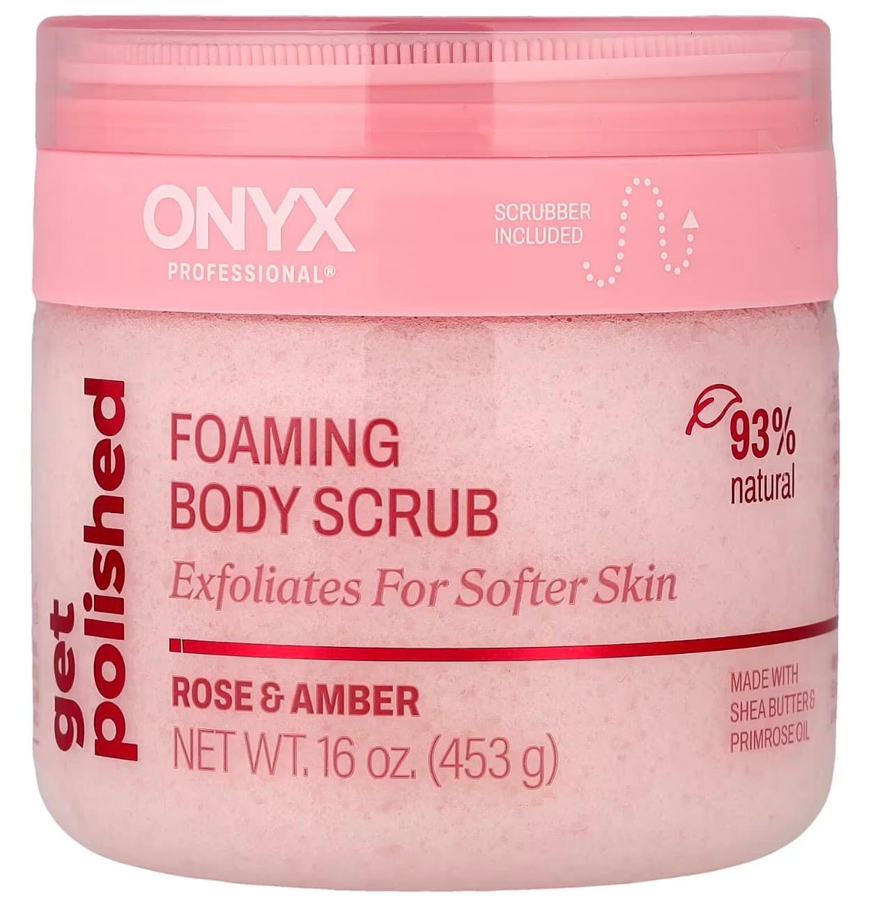 Onyx Professional Get Polished Esfoliante Corporal Espumante Rose & Amber, 1