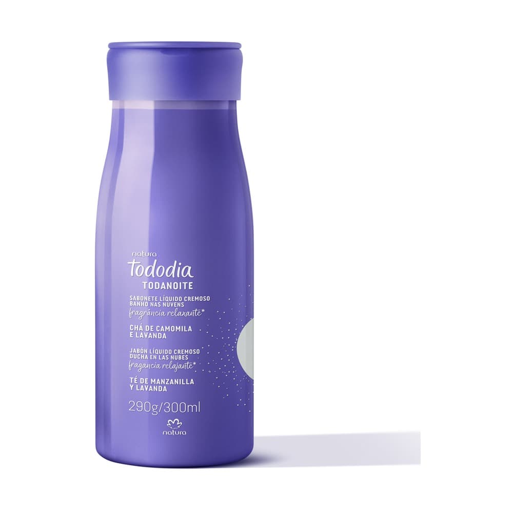 Sabonete Líquido Tododia Todanoite Cremoso Banho nas Nuvens 300 ml, 1